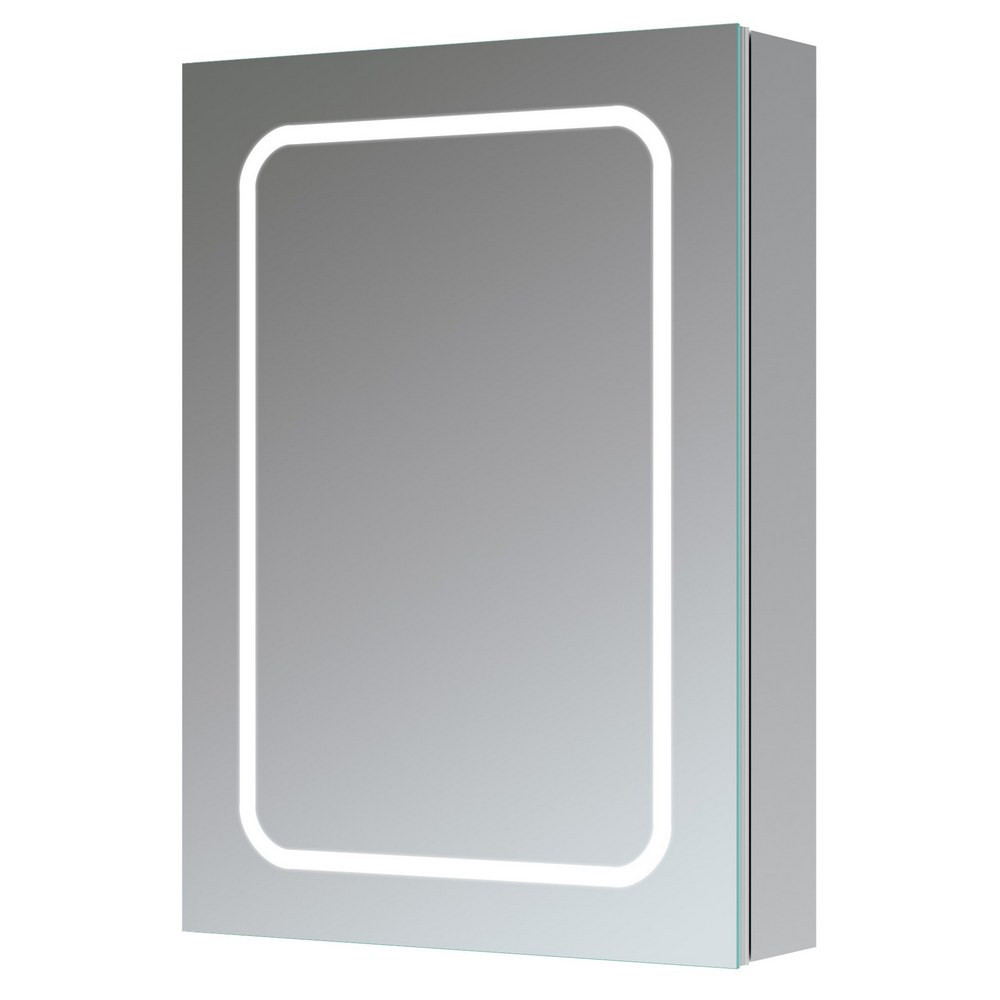 Ajax Byland 500mm Single Door LED Mirror Cabinet (1)