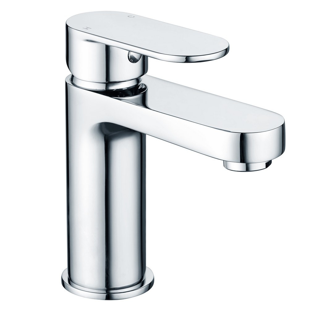 Ajax Swale Chrome Basin Mixer with Waste (1)