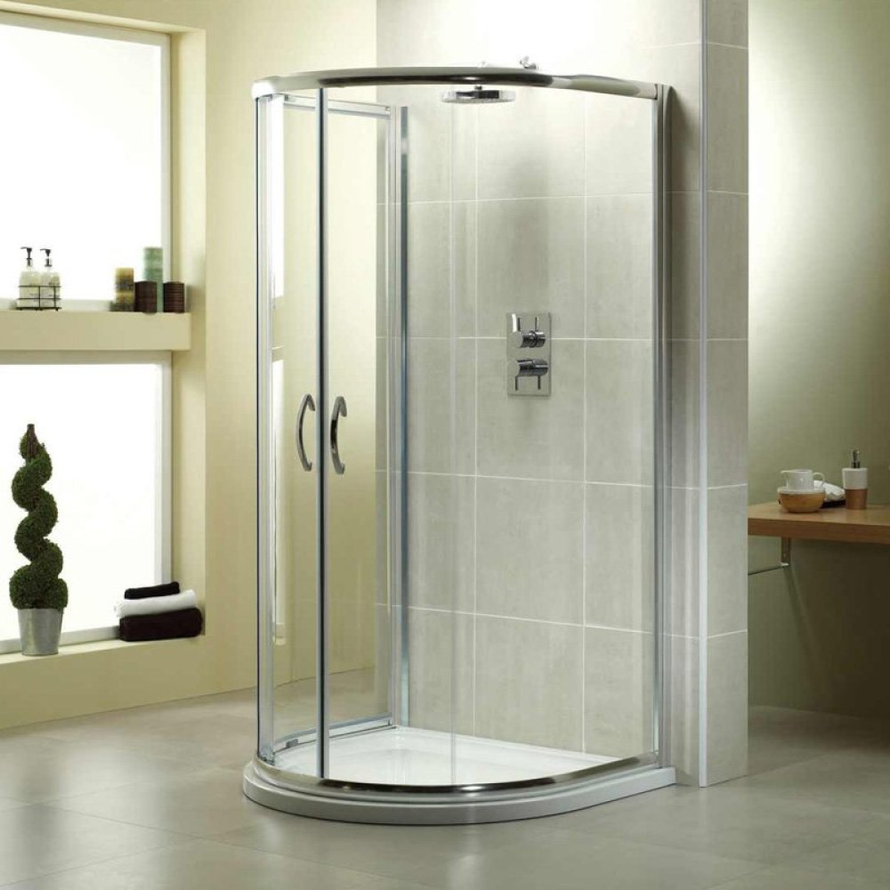 April Identiti2 U Shaped Quadrant Shower Enclosure 915mm x 1040mm