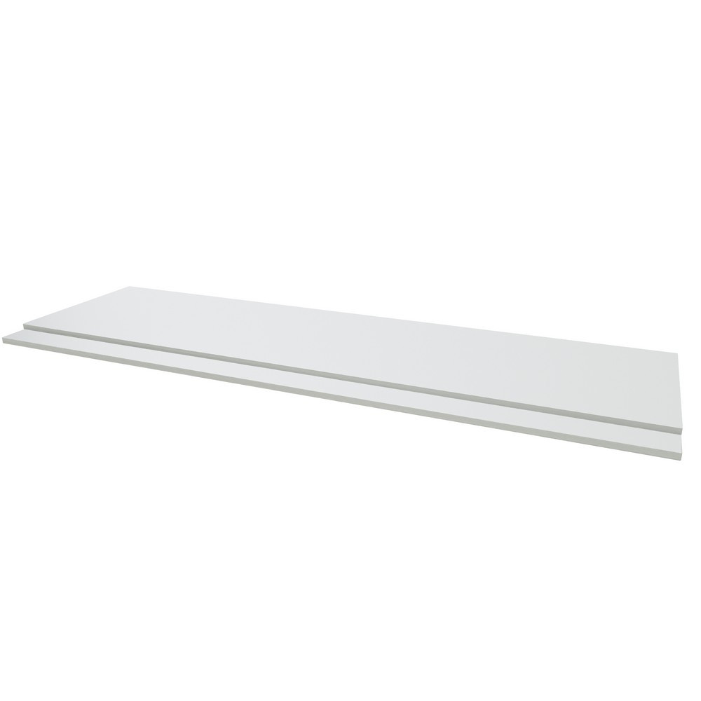Kartell Purity 1800mm 2-Piece Front Panel White