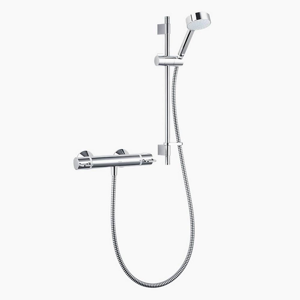 Mira Assist Chrome Thermostatic Exposed Mixer Shower (1)
