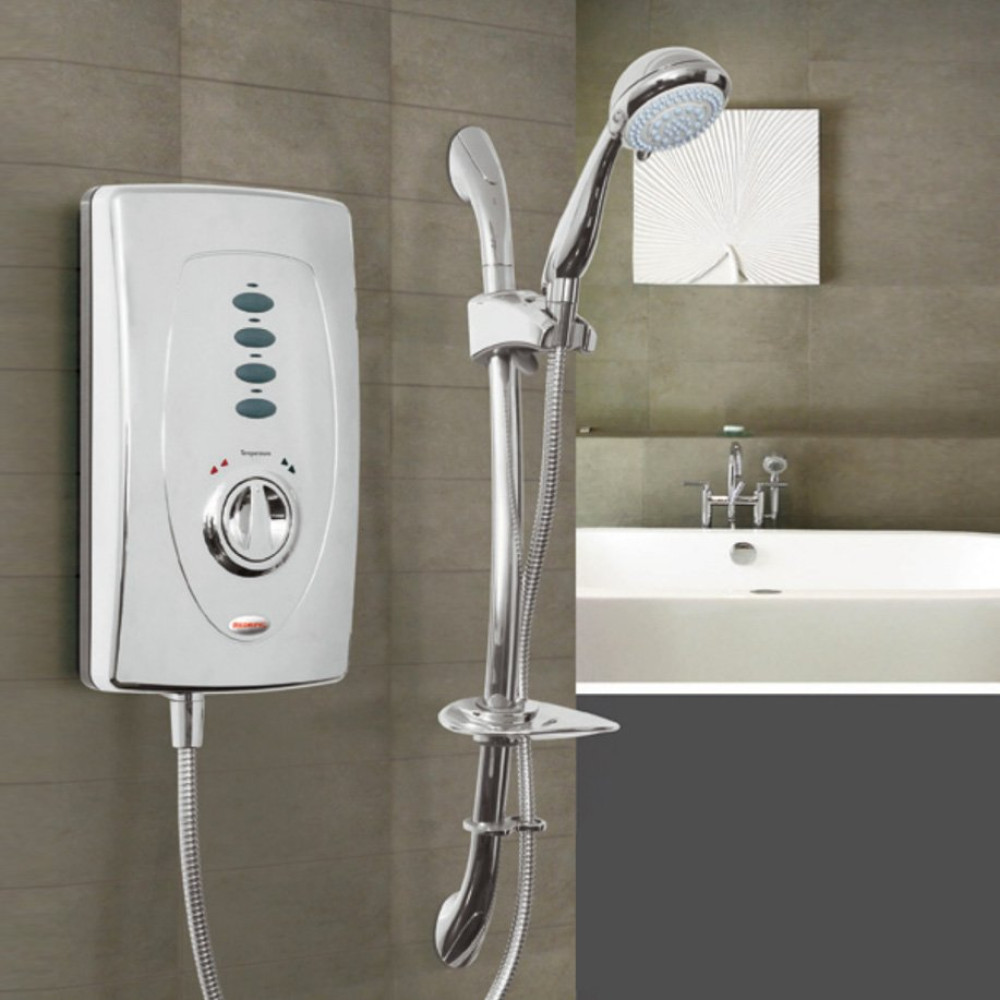 Redring Slimline 650 9.5KW Chrome Electric Shower R6509C