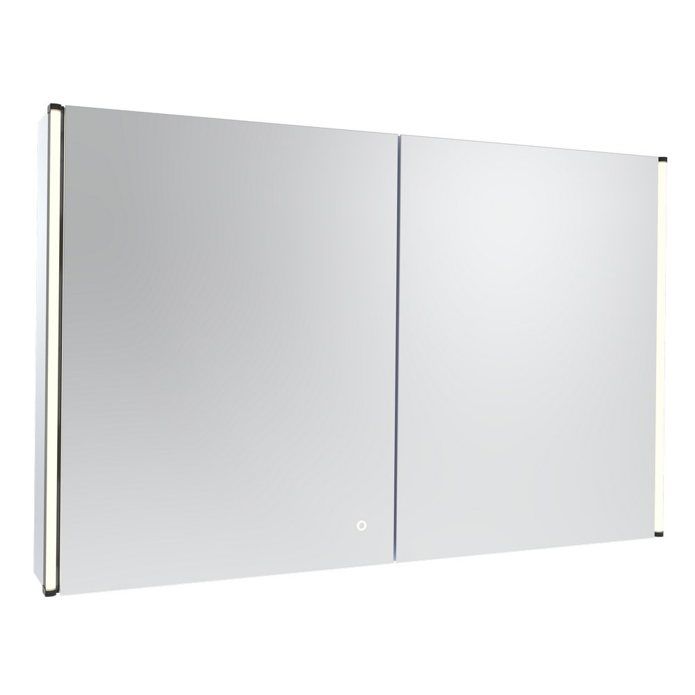 Tavistock Facade 1000mm Double Door Illuminated Mirrored Cabinet (1)