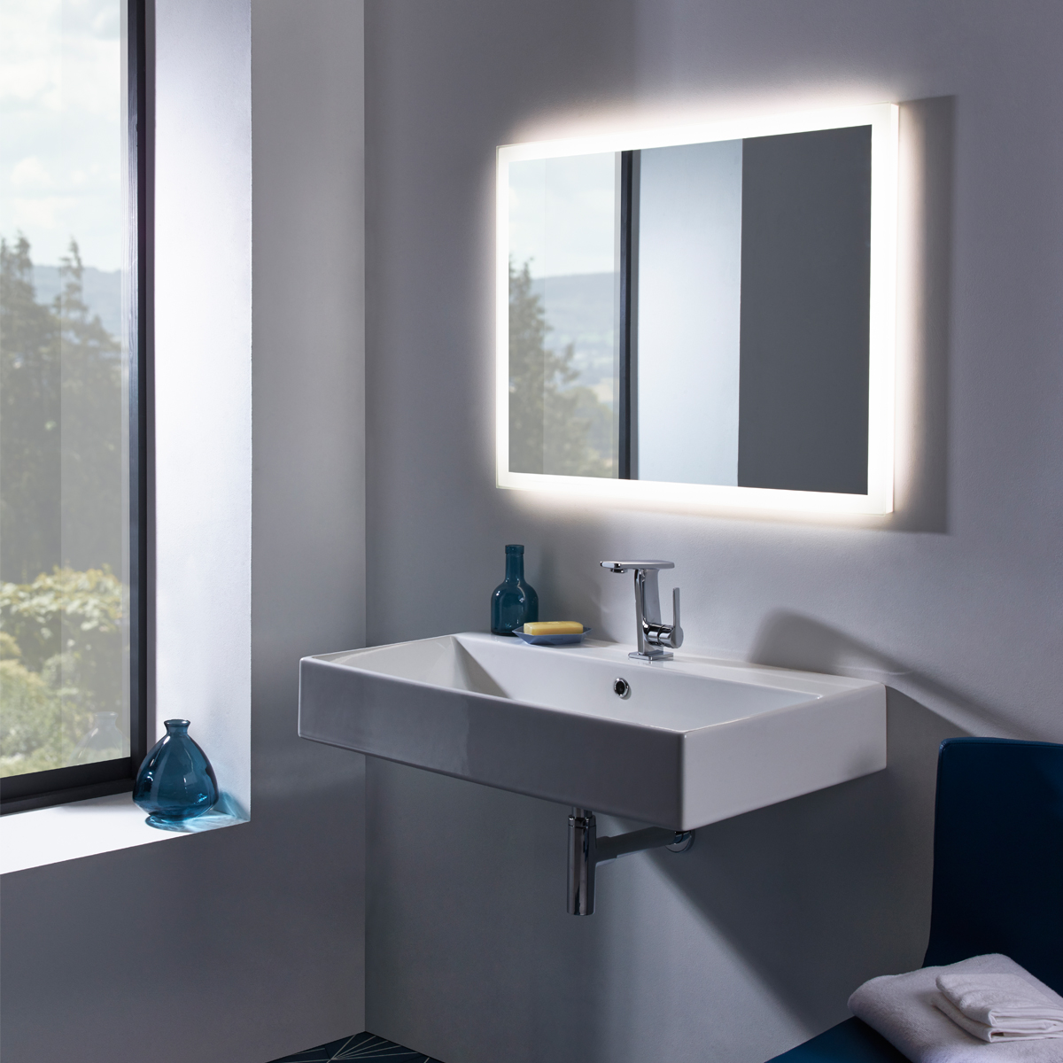 roper rhodes trance led illuminated mirror | mle480