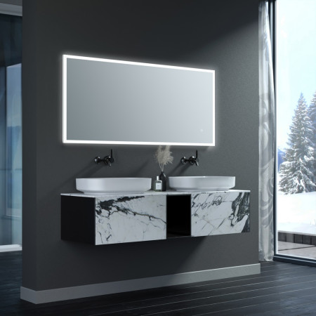 AJAX106282 Ajax Crossland 600 x 1200mm LED Bathroom Mirror (2)