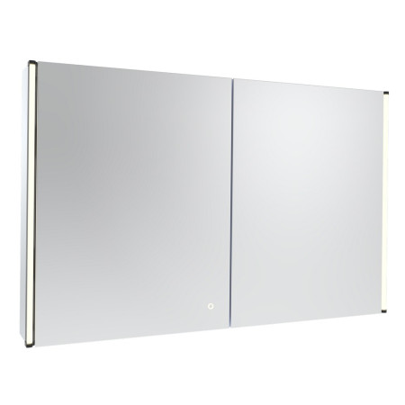 FCC100U Tavistock Facade 1000mm Double Door Illuminated Mirrored Cabinet (1)