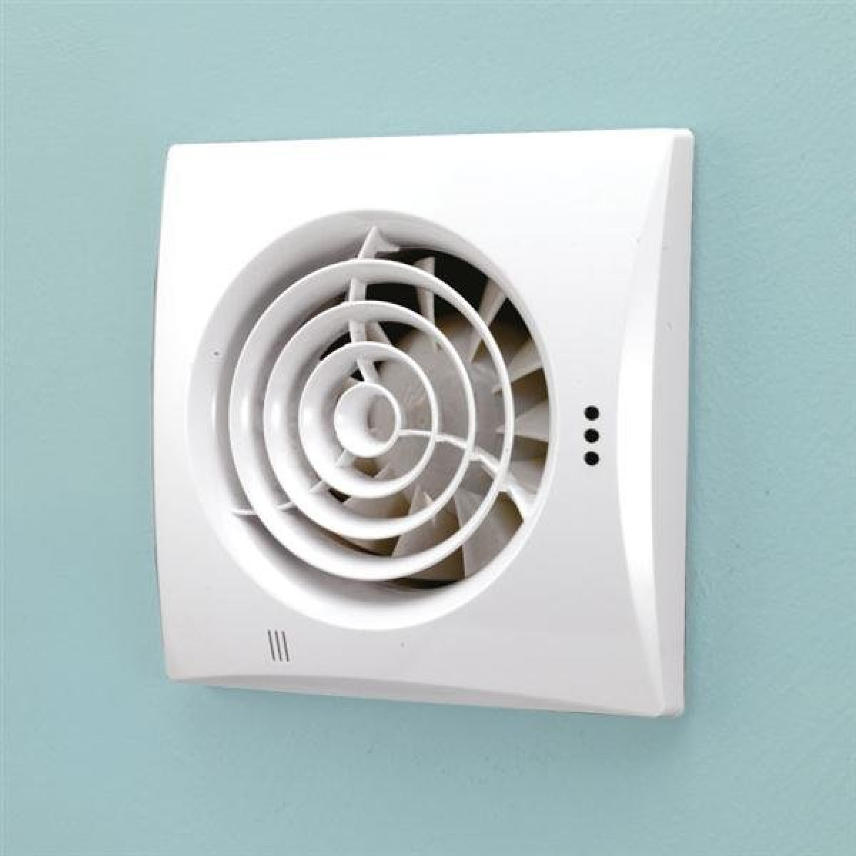 HiB Hush extractor fan in white with timer | 31500